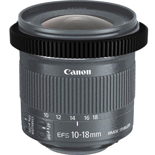 Canon EF-S 10-18mm f/4.5-5.6 IS STM | Cine Follow Focus